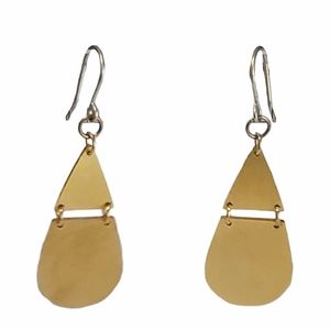 Elegant Gold Dangle Earrings